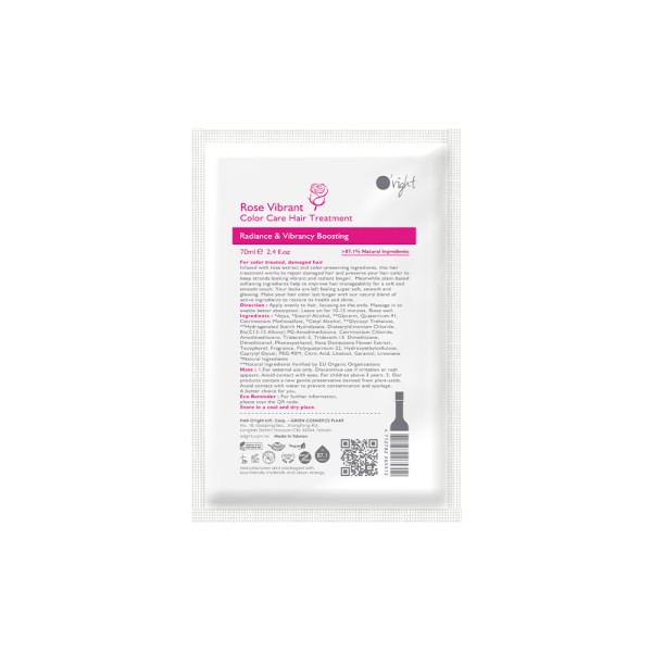 O'right Rose Vibrant Color Care Hair Treatment 70ml