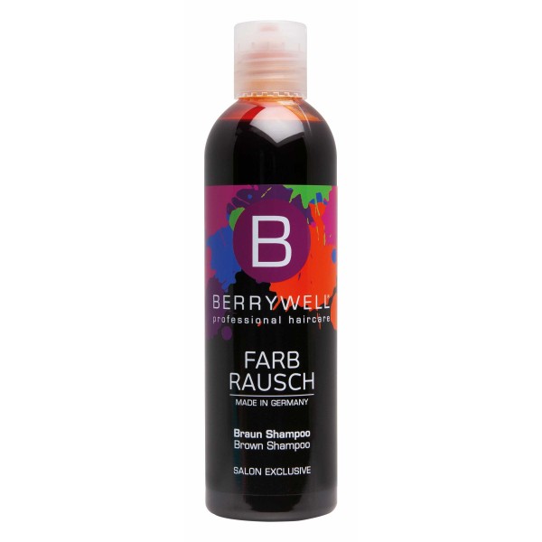 BERRYWELL FARBRAUSCH, Farbshampoo Braun 251ml